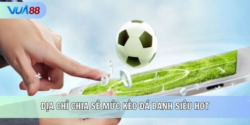 Địa chỉ chia sẻ mức kèo đá banh siêu hot