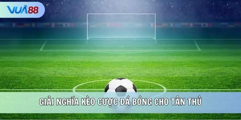 Giải nghĩa kèo cược đá bóng cho tân thủ