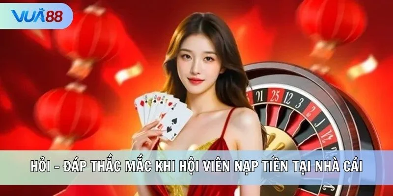 Hỏi - đáp thắc mắc khi hội viên nạp tiền tại nhà cái