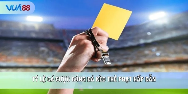 Tỷ lệ cá cược bóng đá kèo thẻ phạt hấp dẫn