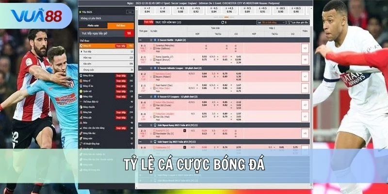 Tỷ lệ cá cược bóng đá