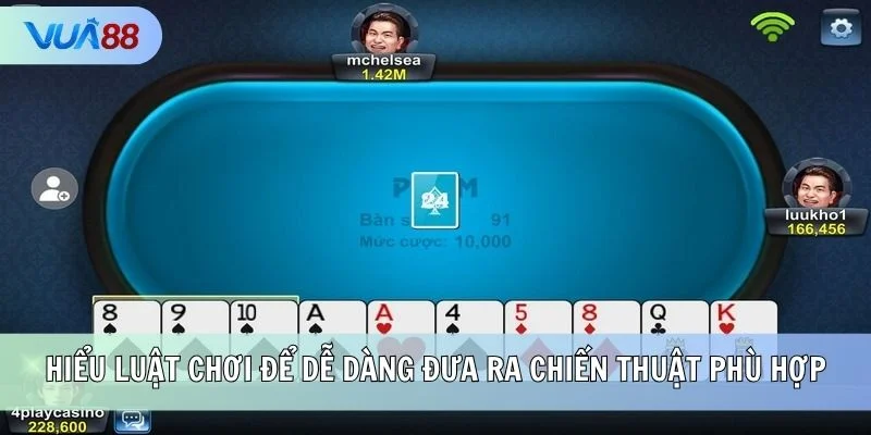 Hiểu rõ luật chơi game để dễ dàng đưa ra chiến thuật phù hợp