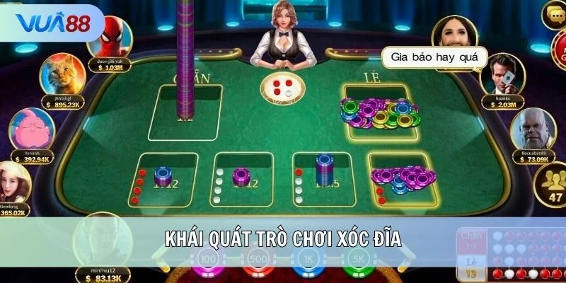 Khái quát trò chơi Xóc Đĩa